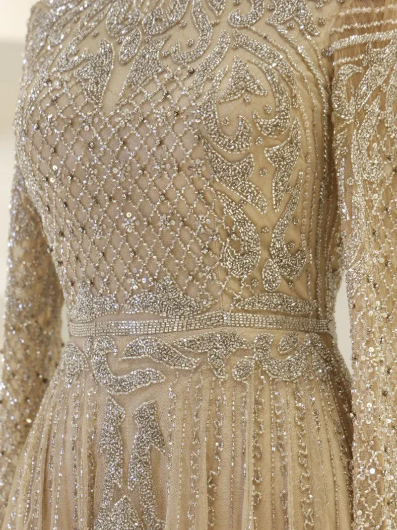 Couture Melina Modest Evening Dress