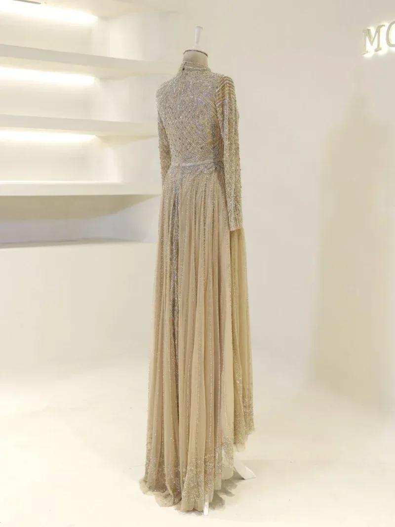 Couture Melina Modest Evening Dress