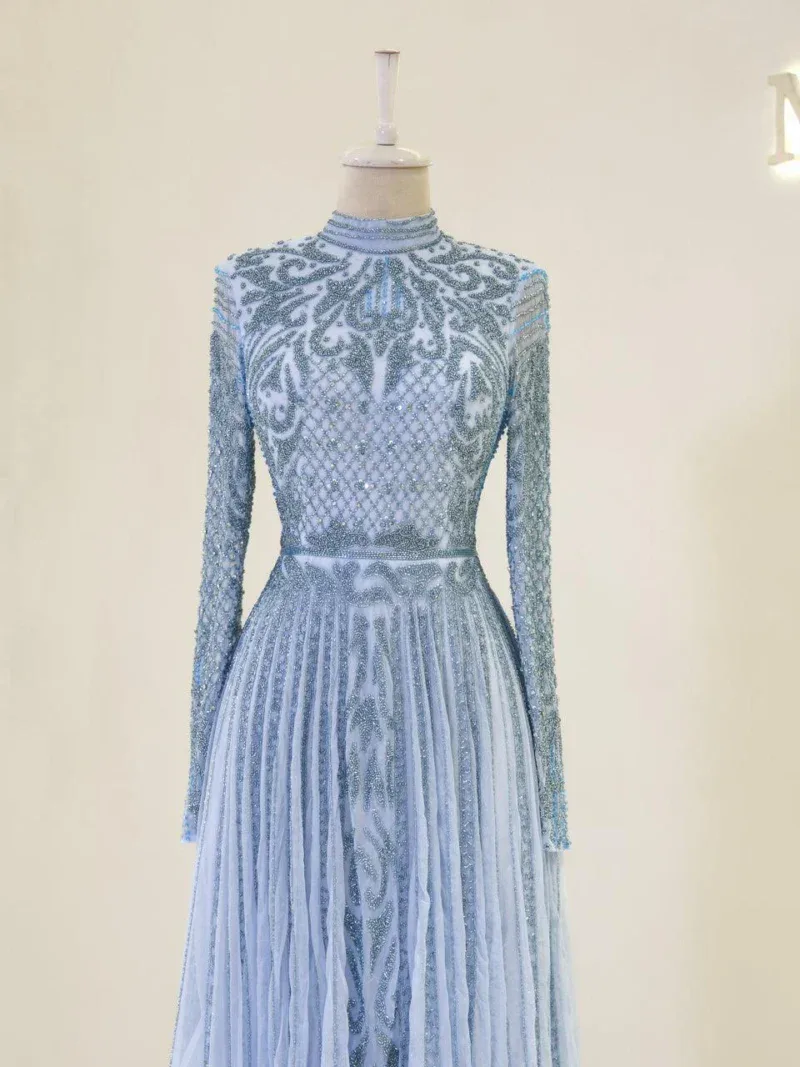 Couture Melina Modest Evening Dress