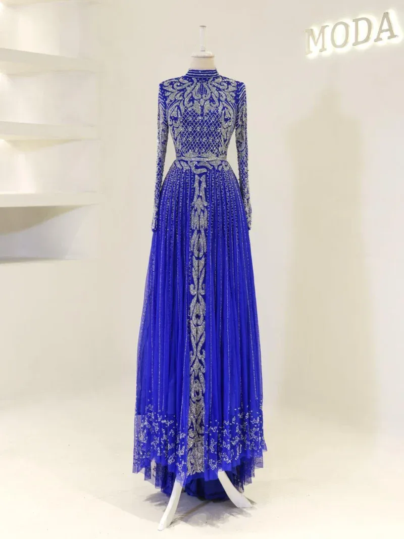 Couture Melina Modest Evening Dress