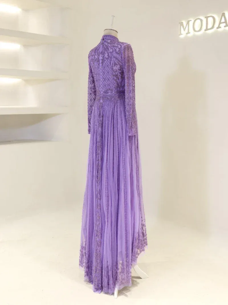 Couture Melina Modest Evening Dress