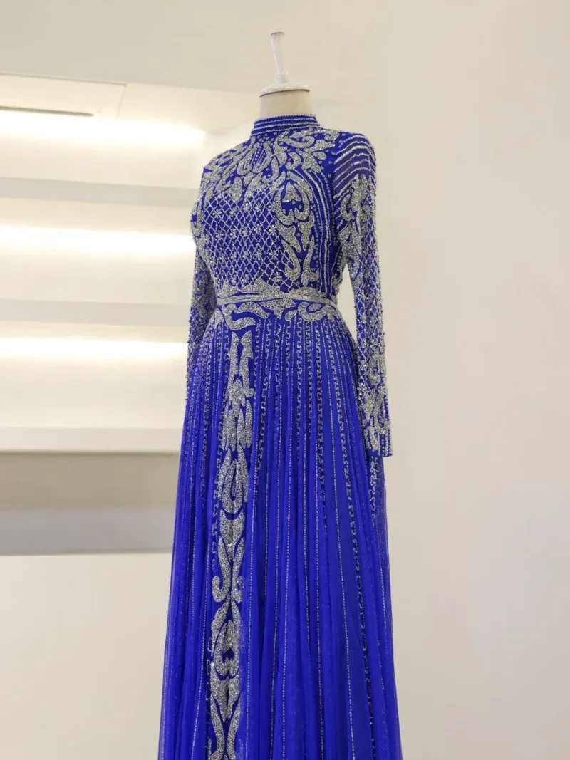 Couture Melina Modest Evening Dress