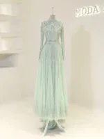 Couture Melina Modest Evening Dress