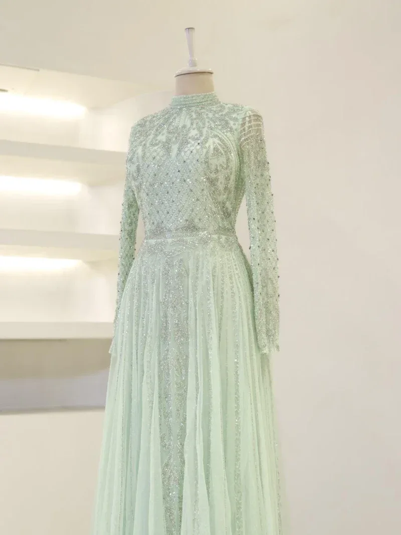 Couture Melina Modest Evening Dress