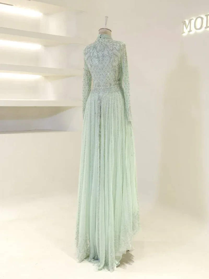 Couture Melina Modest Evening Dress