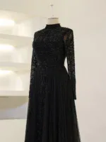 Couture Melina Modest Evening Dress