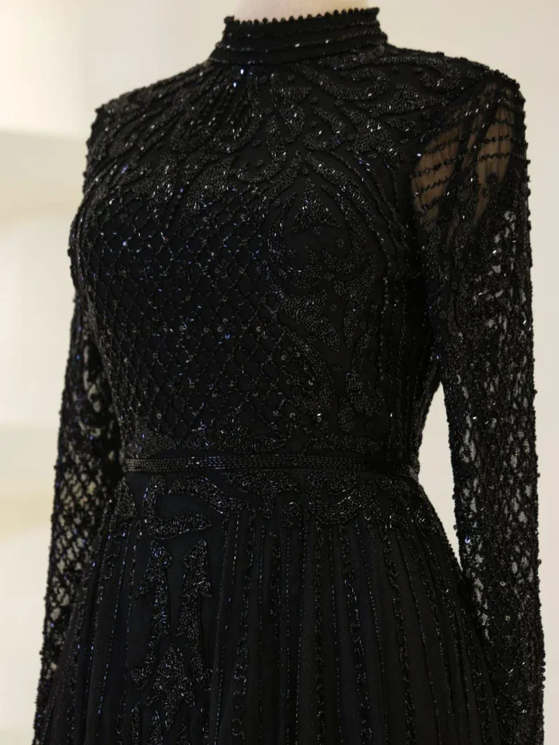 Couture Melina Modest Evening Dress