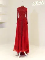 Couture Melina Modest Evening Dress