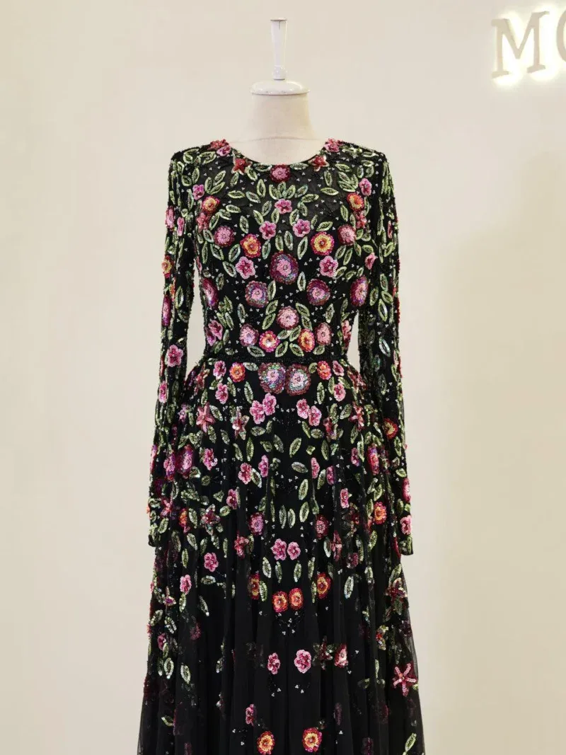 Couture Mignon Modest Evening Dress