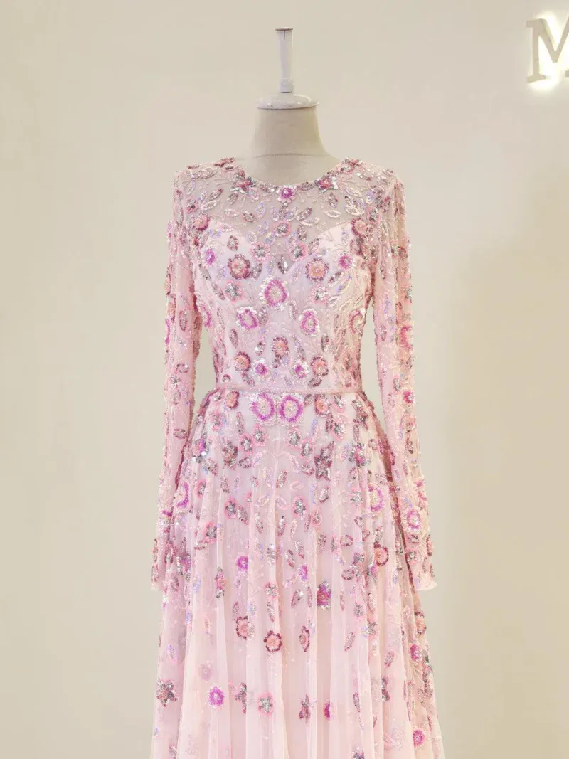 Couture Mignon Modest Evening Dress