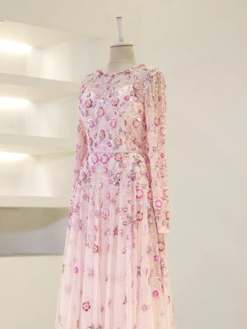 Couture Mignon Modest Evening Dress