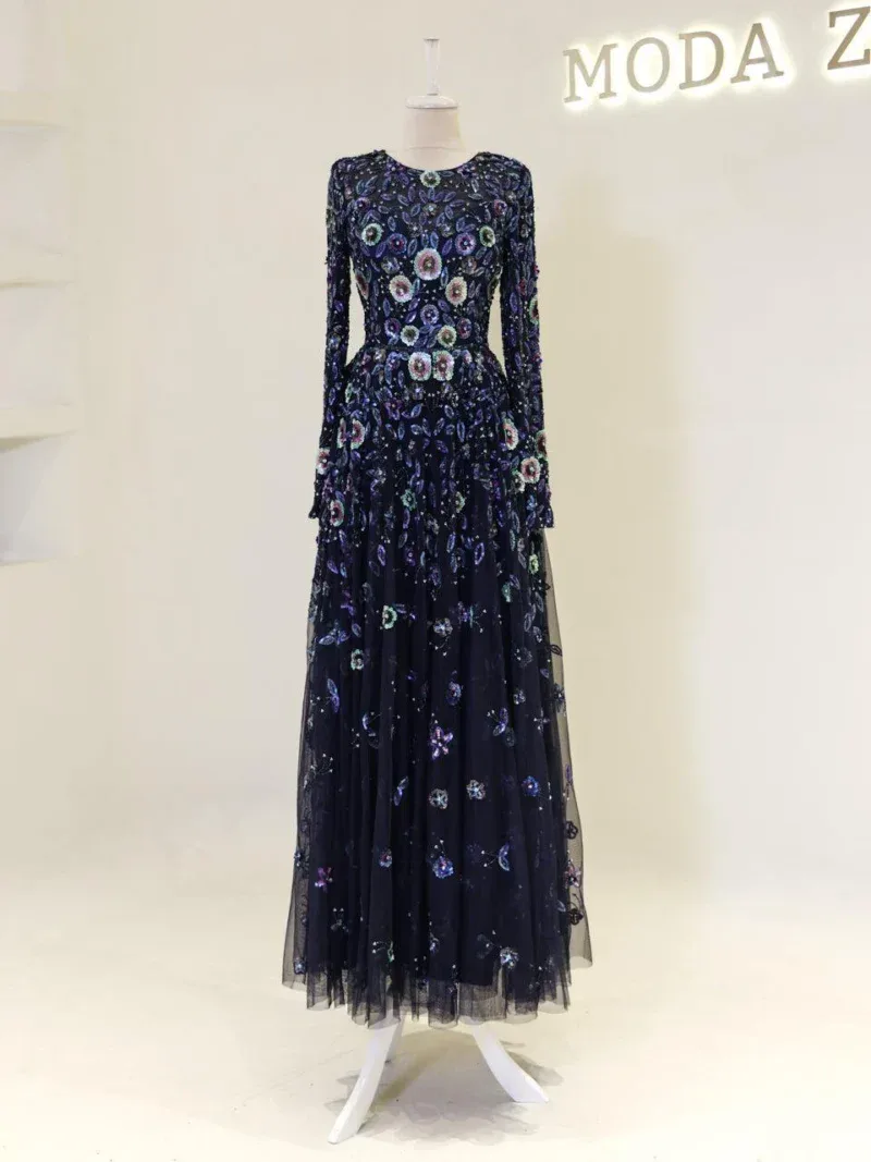 Couture Mignon Modest Evening Dress