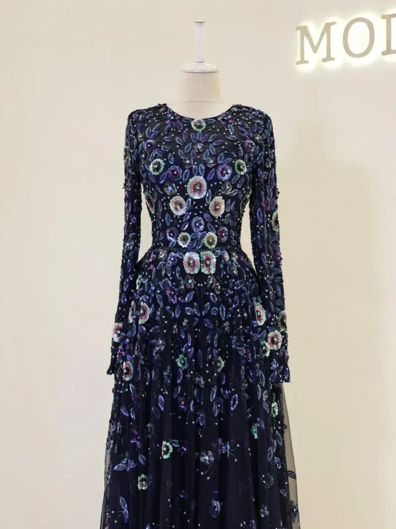 Couture Mignon Modest Evening Dress