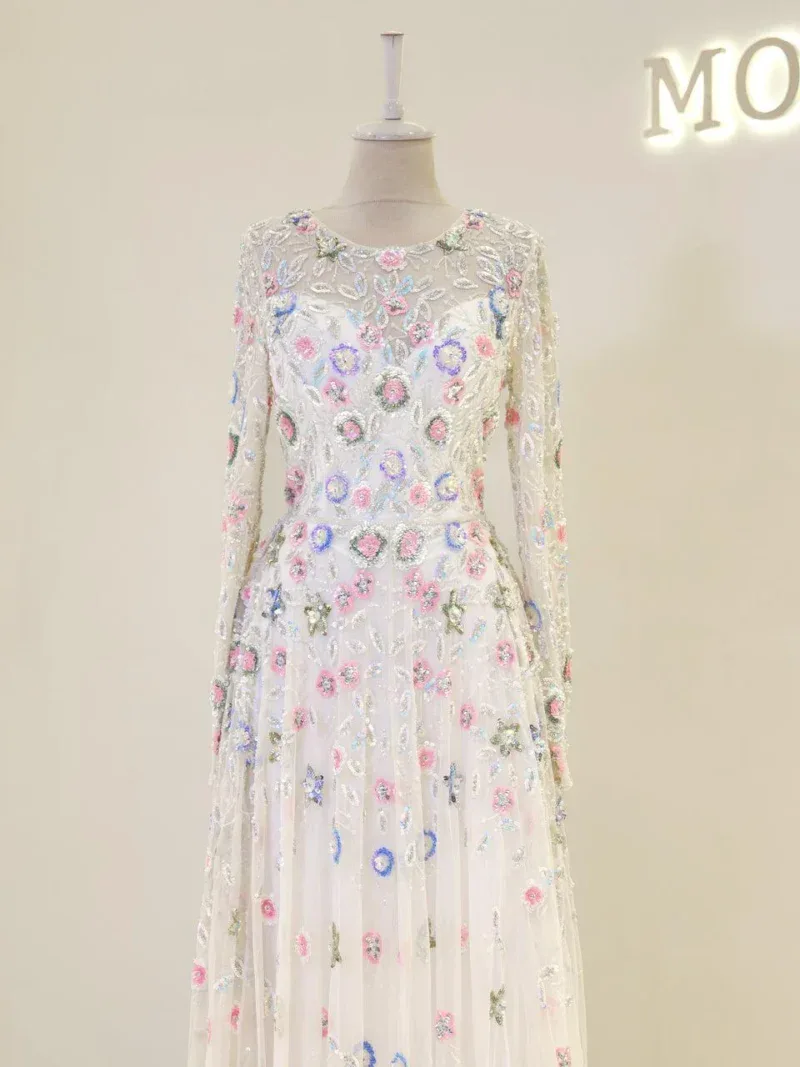 Couture Mignon Modest Evening Dress