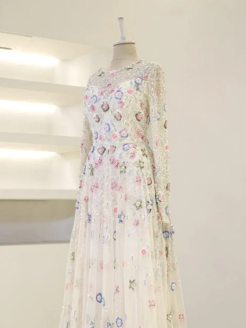 Couture Mignon Modest Evening Dress