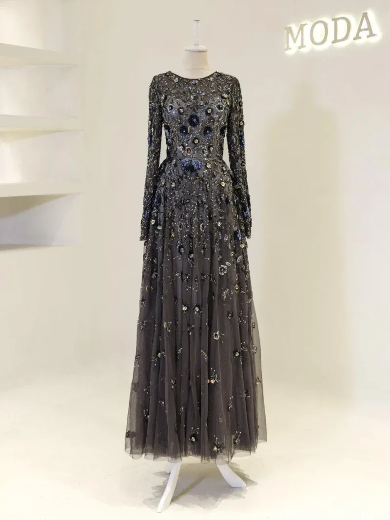 Couture Mignon Modest Evening Dress