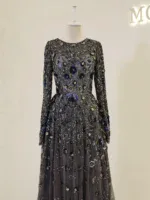 Couture Mignon Modest Evening Dress