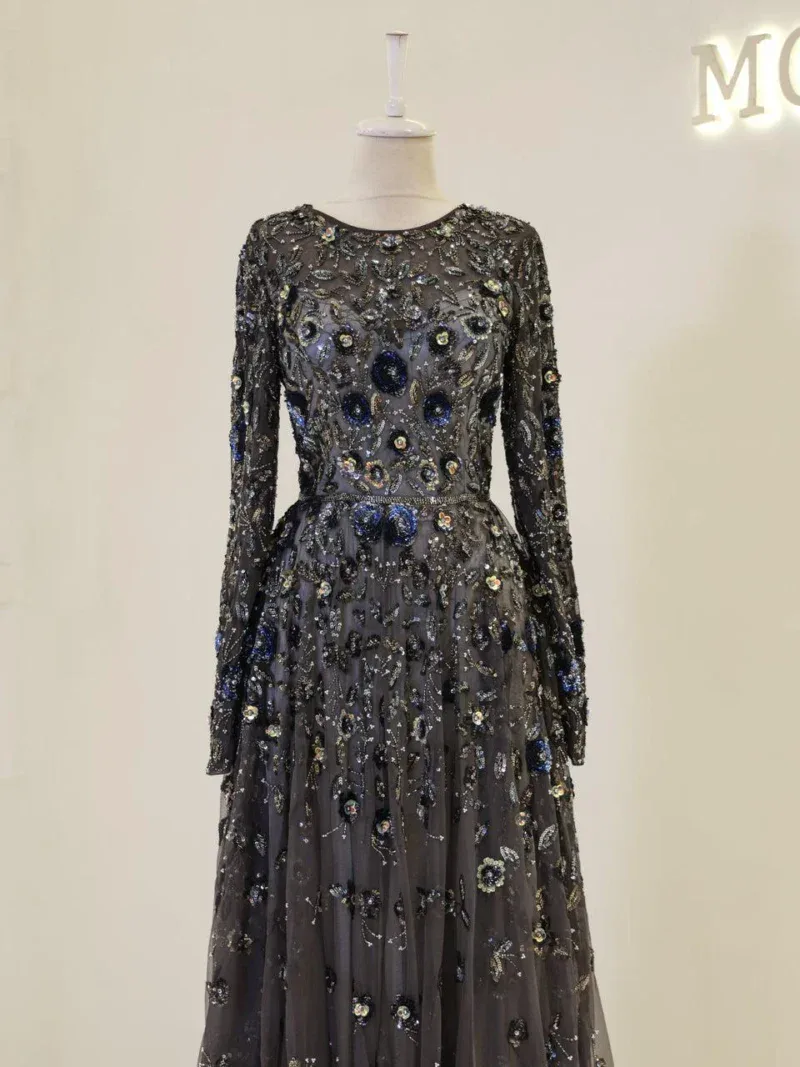 Couture Mignon Modest Evening Dress