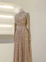 Couture Milano Modest Evening Dress