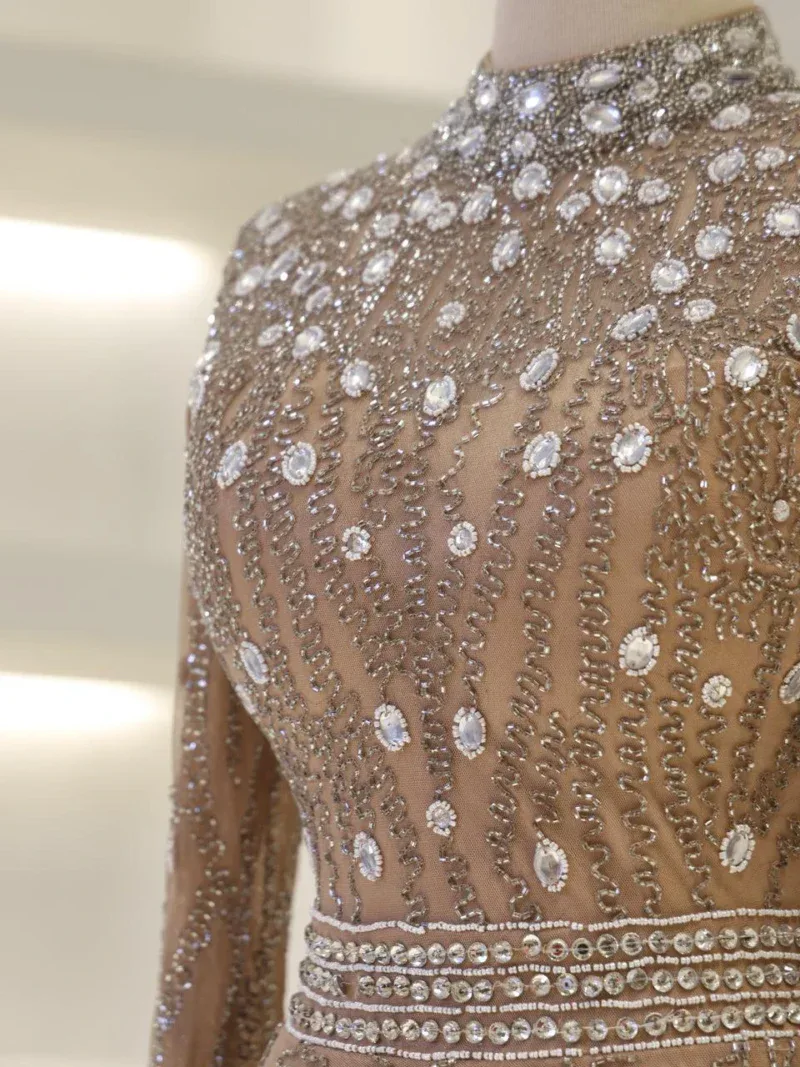 Couture Milano Modest Evening Dress