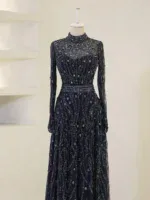 Couture Milano Modest Evening Dress