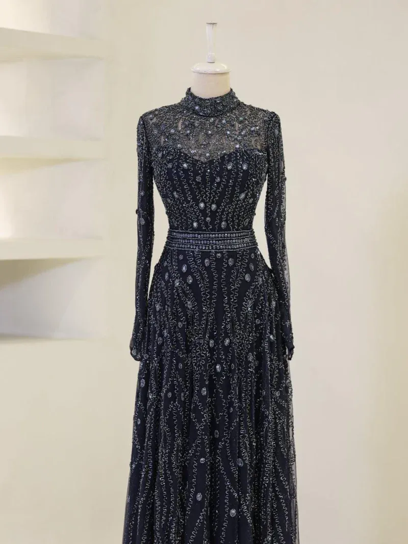 Couture Milano Modest Evening Dress