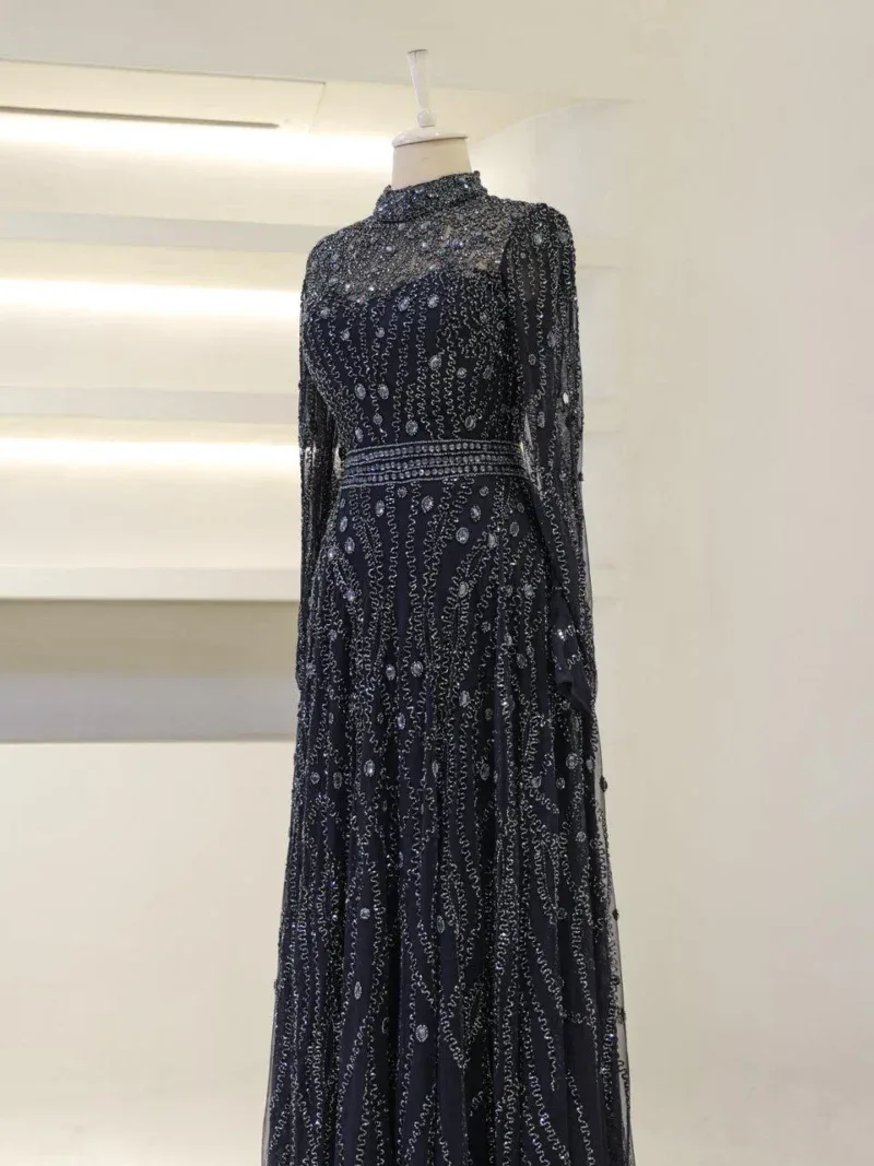 Couture Milano Modest Evening Dress