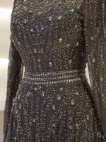 Couture Milano Modest Evening Dress