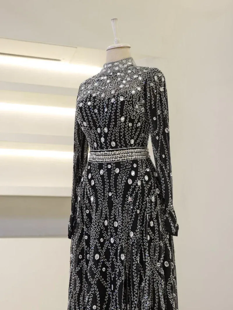 Couture Milano Modest Evening Dress