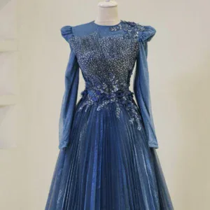 Couture Misra Modest Evening Dress