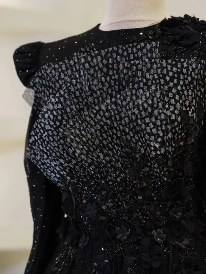 Couture Misra Modest Evening Dress