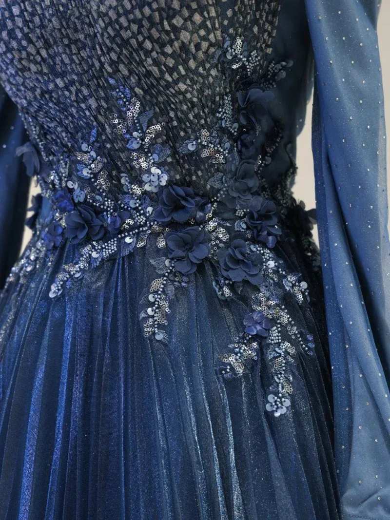 Couture Misra Modest Evening Dress