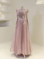 Couture Misra Modest Evening Dress