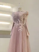 Couture Misra Modest Evening Dress