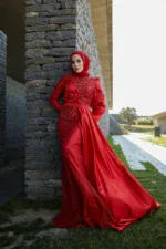 Couture Noura Modest Evening Dress