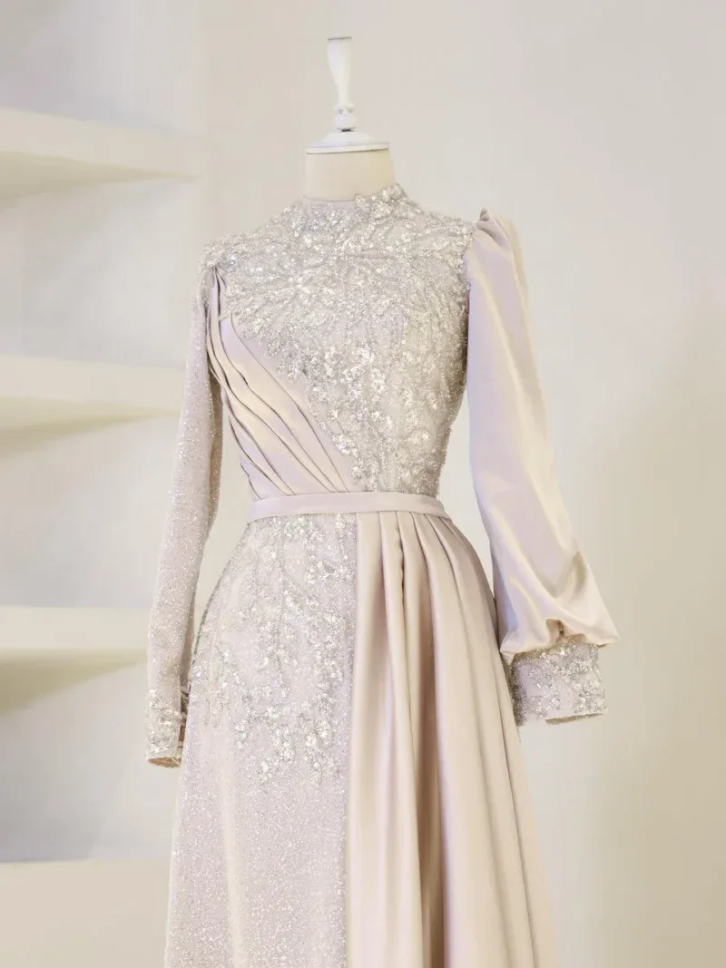 Couture Noura Modest Evening Dress