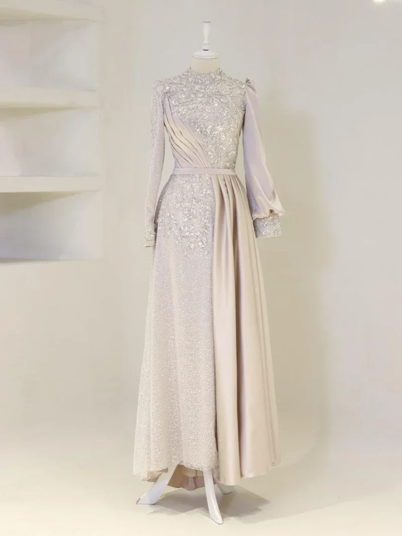 Couture Noura Modest Evening Dress
