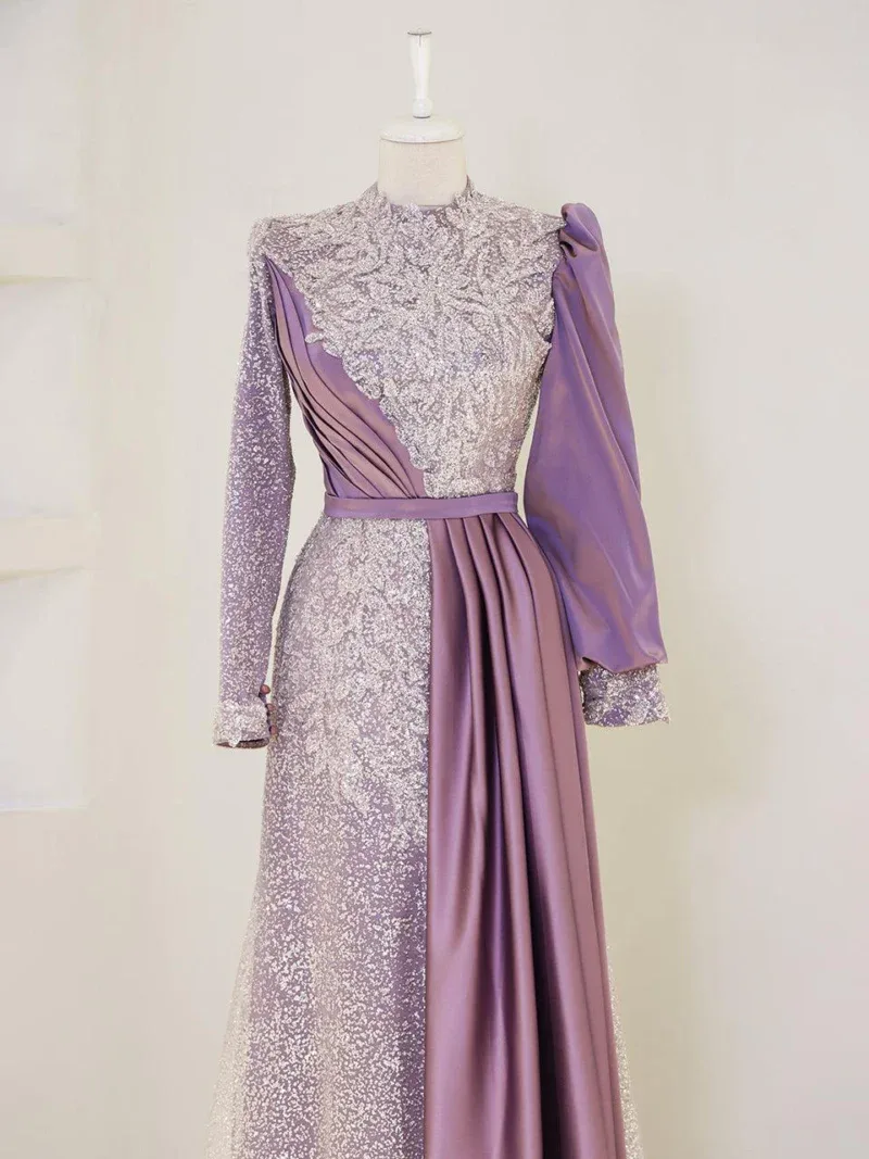 Couture Noura Modest Evening Dress