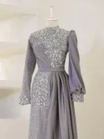 Couture Noura Modest Evening Dress