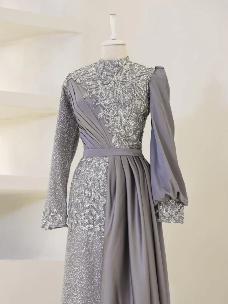 Couture Noura Modest Evening Dress