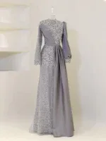 Couture Noura Modest Evening Dress