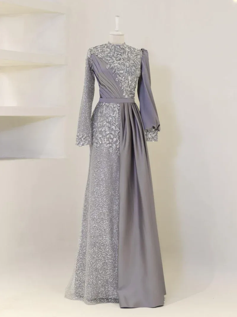 Couture Noura Modest Evening Dress