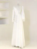 Couture Noura Modest Evening Dress