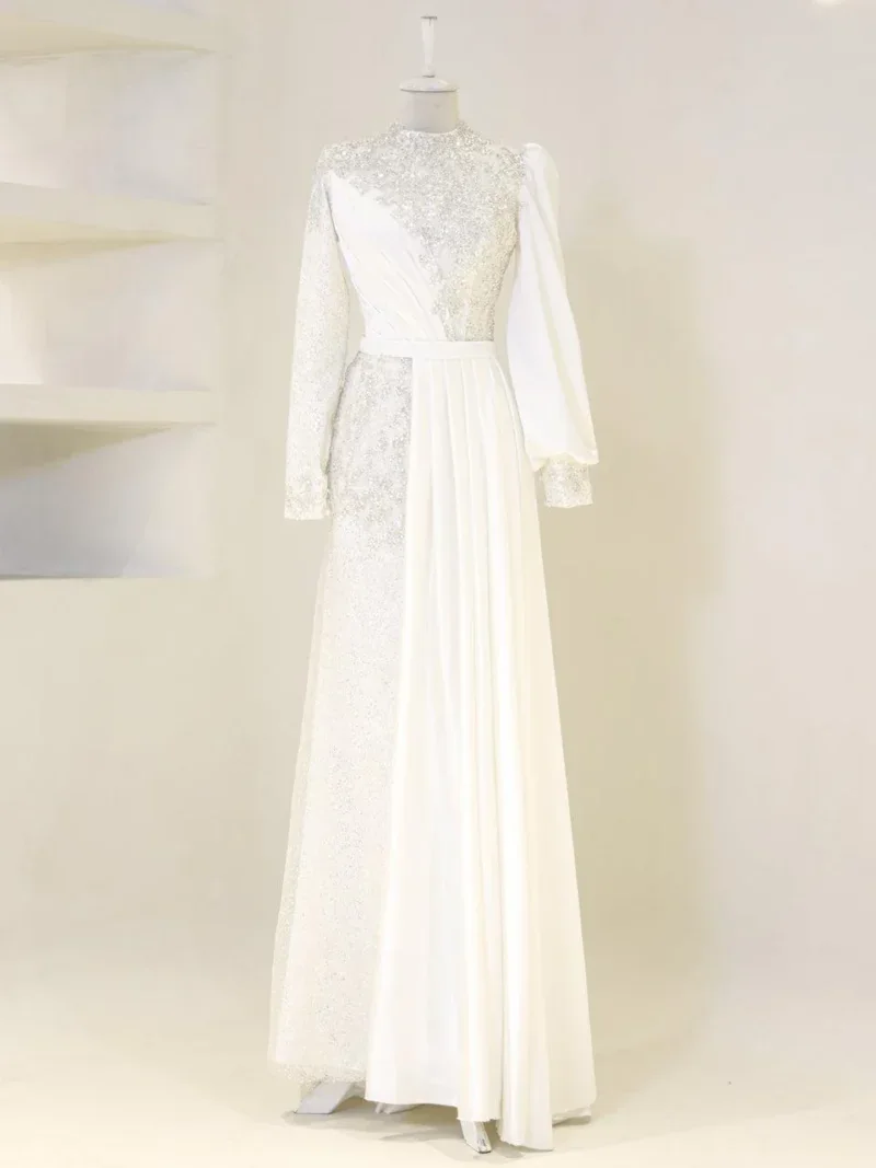 Couture Noura Modest Evening Dress