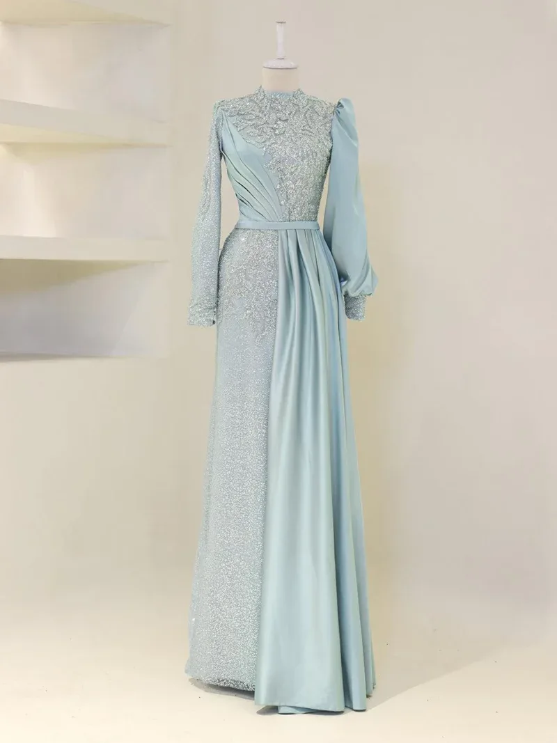 Couture Noura Modest Evening Dress