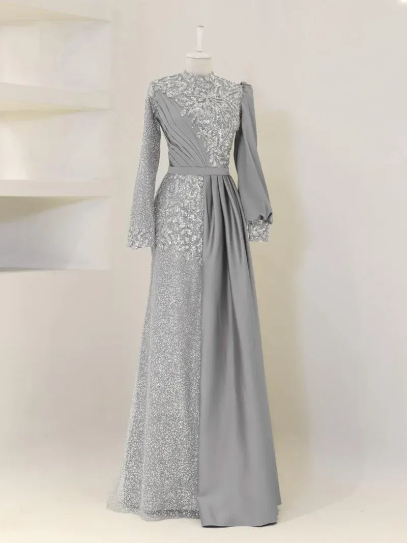 Couture Noura Modest Evening Dress