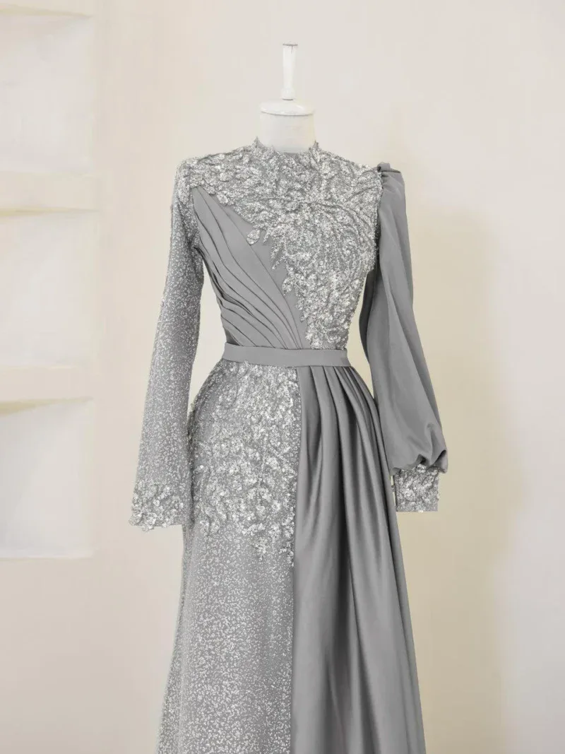 Couture Noura Modest Evening Dress