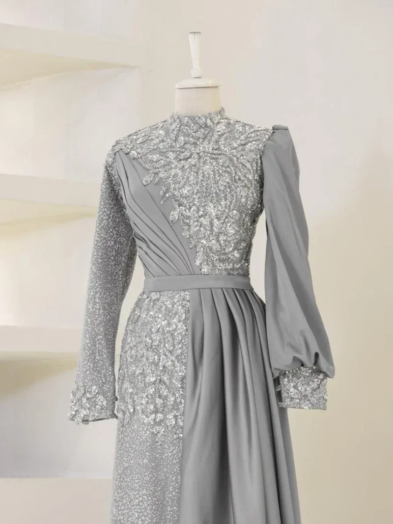 Couture Noura Modest Evening Dress