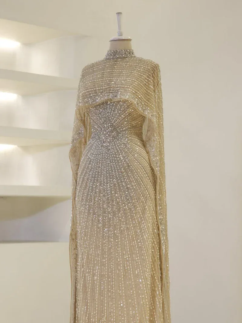 Couture Reve Modest Evening Dress