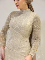 Couture Rita Modest Evening Dress